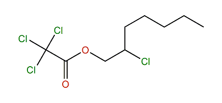 2-Chloroheptyl trichloroacetate